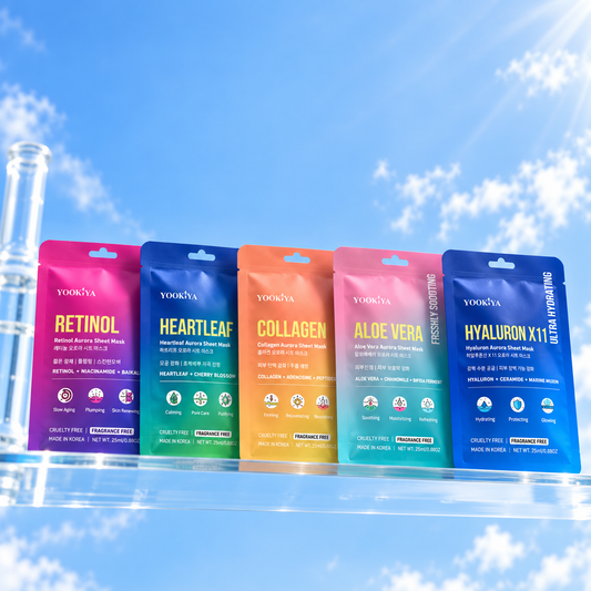 오로라 데일리 시트 마스크 (12매입) | AURORA DAILY MASK (Pack of 12)